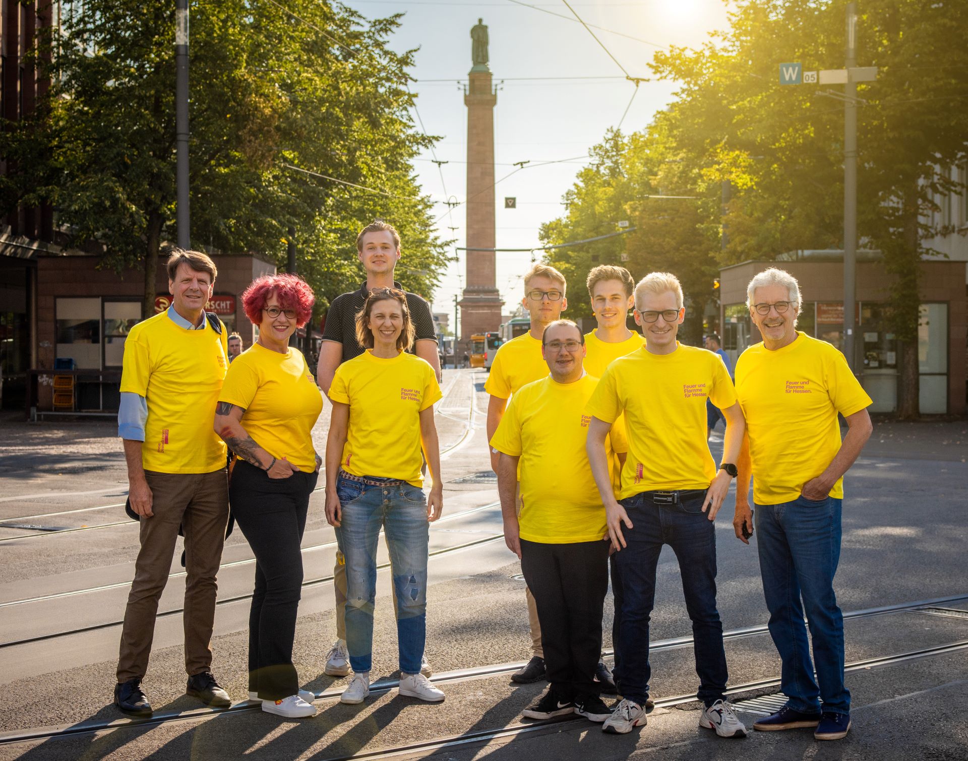 FDP Darmstadt election campaign team